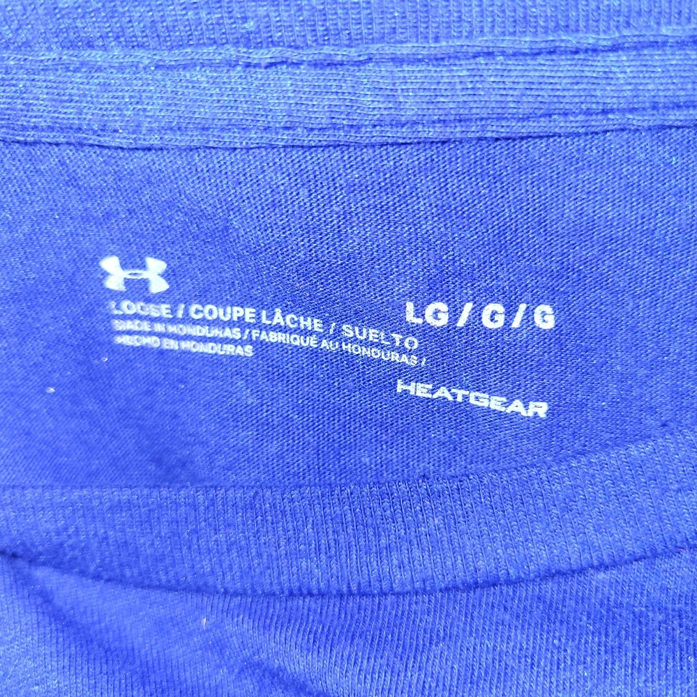 Under Armour heatgear loose fit Men Lg blue